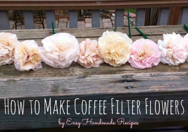 Coffee Filter Flowers